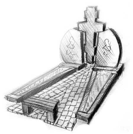 Эскиз захоронения