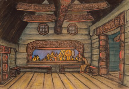 Николай Рерих декорации к опере князь Игорь