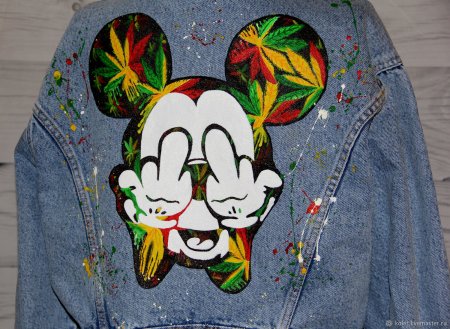 Джинсовка Микки Маус