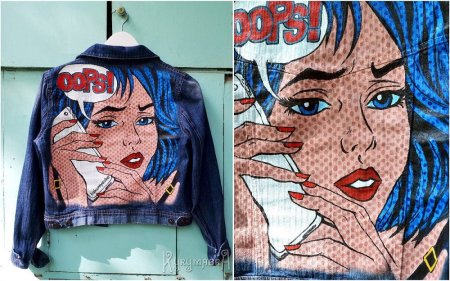 Рисунки на джинсе