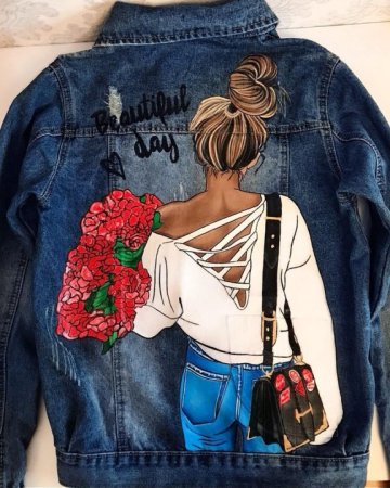 Роспись джинсовок