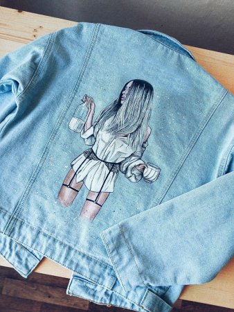 Эскиз джинсовки