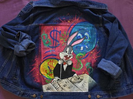 Багз Банни на джинсовке