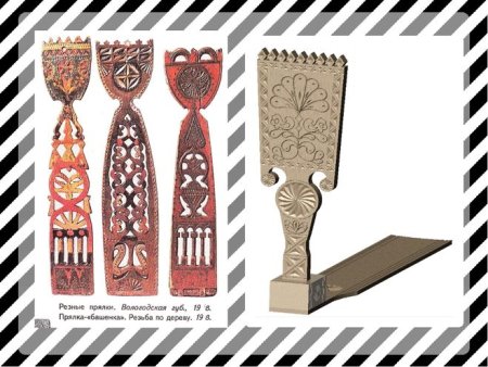 Рисование прялки