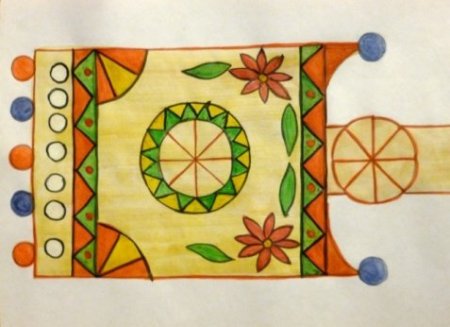 Рисование 5 класс прялка