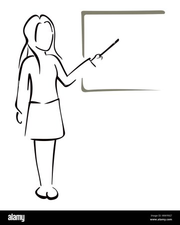 Учитель рисунок