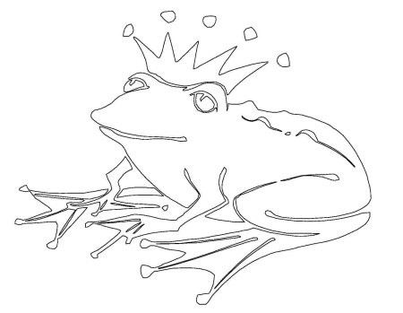 Царевна лягушка рисунок