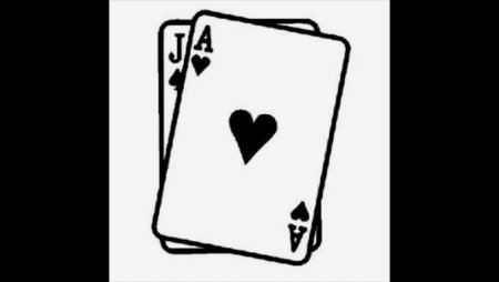 Наклейки чб карты