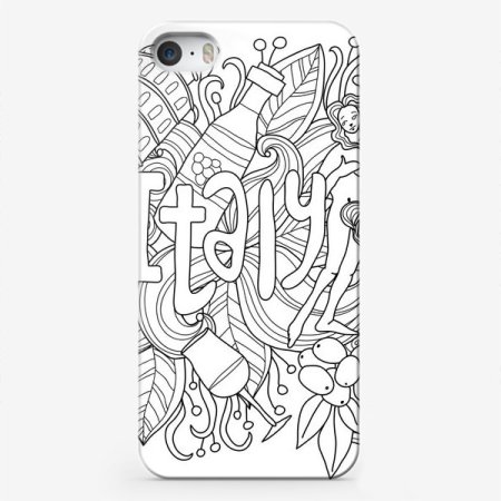 Раскраска чехол для телефона