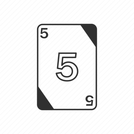 Карточка уно черная