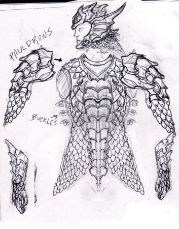 Кольчуга эскиз