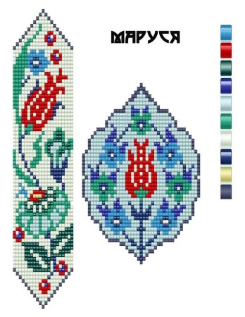 Схема плетения гердана