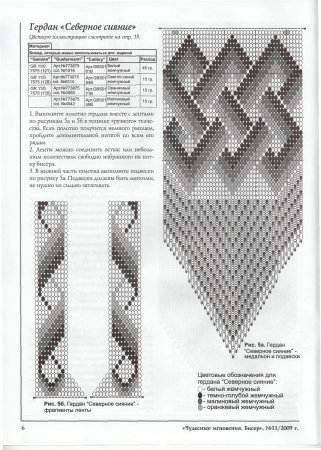 Гердан двухцветный схема