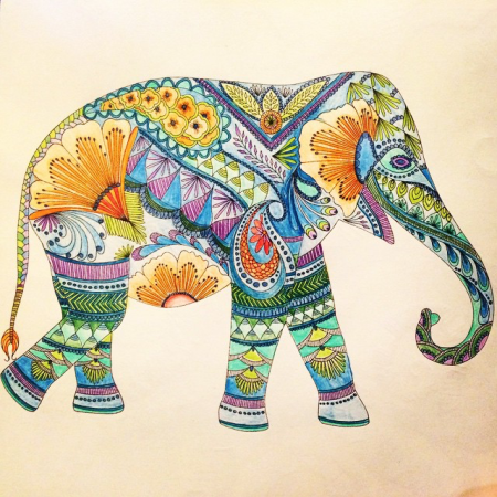 Слон Мандала Индия