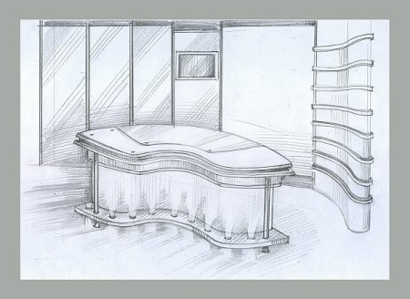 Эскиз телевизионной студии