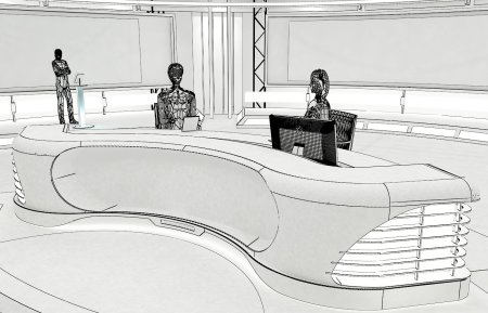 Эскиз студии