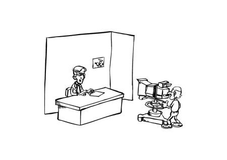 Журналист раскраска