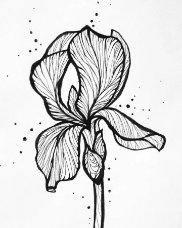 Стилизированные цветы