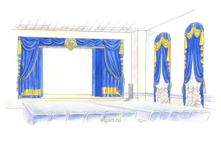 Эскиз сцены