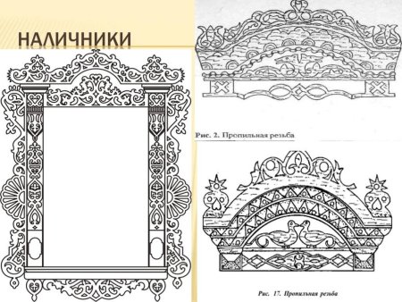 Наличники резные чертежи