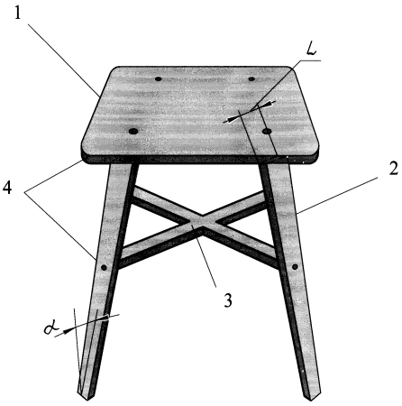 Части табуретки