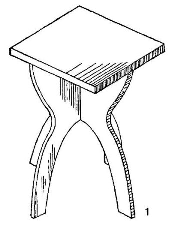 Эскиз табуретки