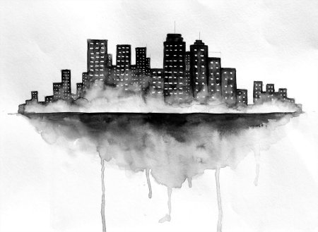 Эскиз города