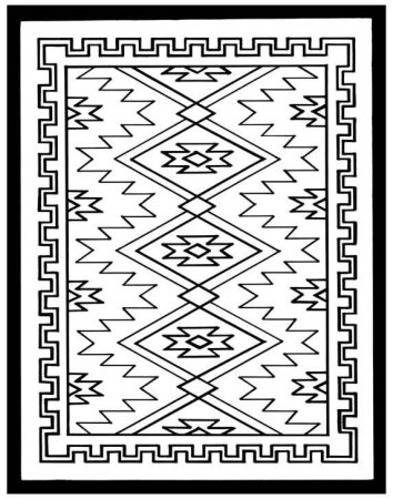 Эскиз ковра