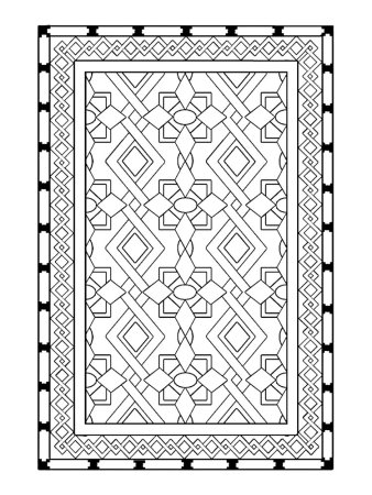 Эскиз ковра