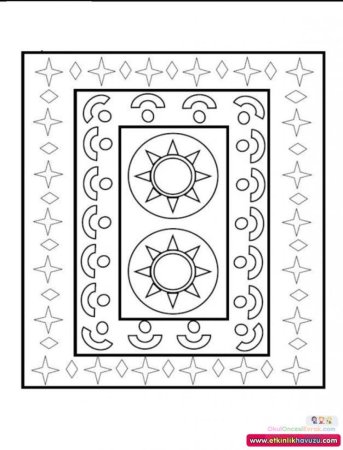 Эскиз ковра