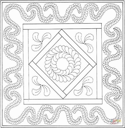 Эскиз ковра