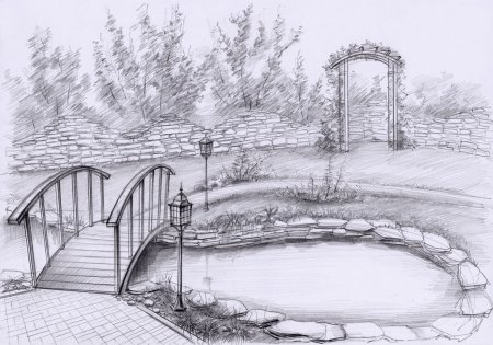 Эскиз ландшафта