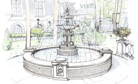 Ландшафтная архитектура эскизы