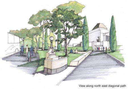 Эскиз парковой зоны