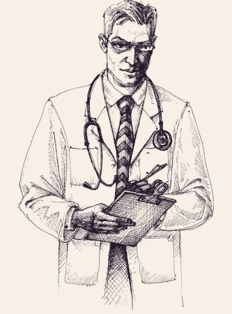 Медсестра рисунок