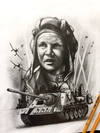 Картины фронтовиков