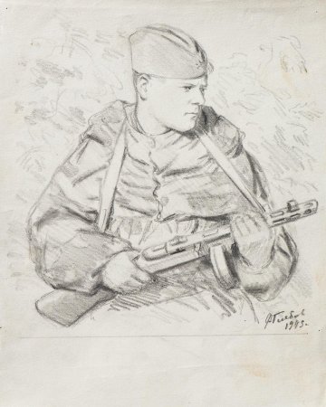 Рисунок солдату