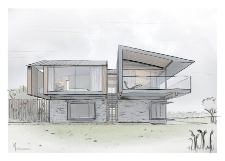 Зарисовки современных домов