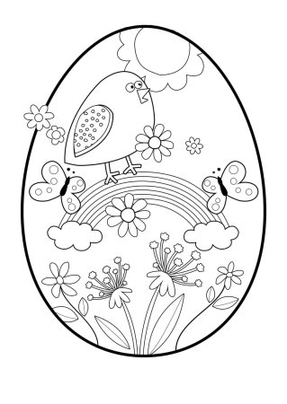 Эскизы росписи пасхальных яиц