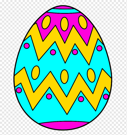 Пасхальное яйцо раскраска