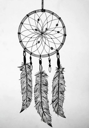 Ловитель снов тату эскизы