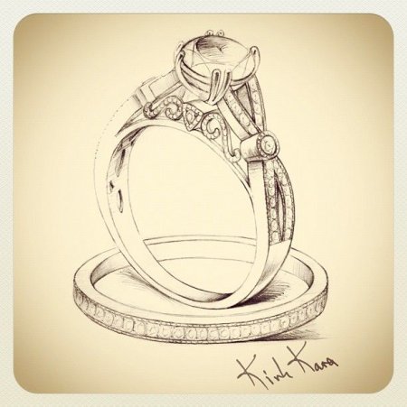 Эскиз перстня