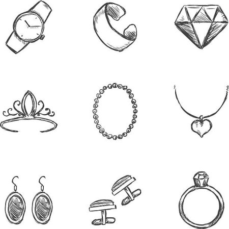 Эскизы ювелирных изделий