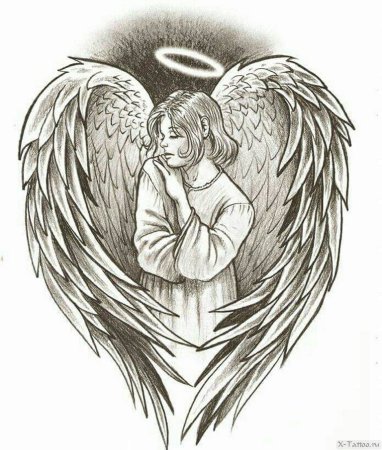 Эскиз ангела