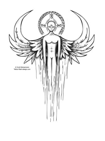 Архангел Гавриил эскизы