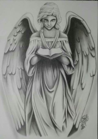 Архангел Михаил тату эскизы