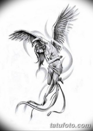 Ангелочек эскиз