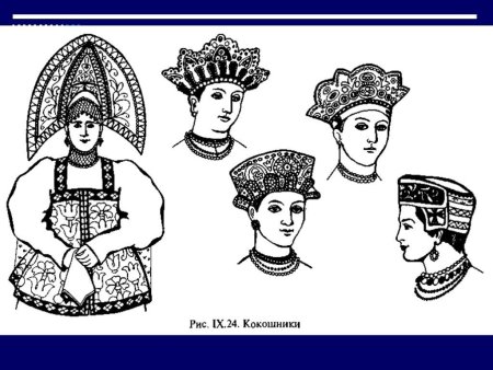 Кокошник эскиз