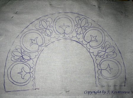 Узоры для кокошника трафарет