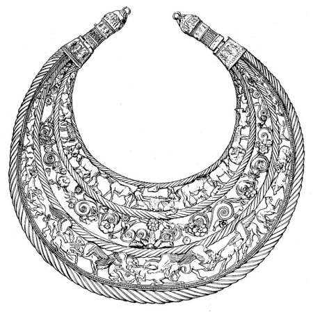 Ожерелье Пектораль древнего Египта